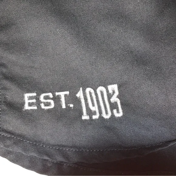 Harley-Davidson Iron Block Shirt Men's 3XL Black Button Up Garage Mechanic Wings - Picture 11 of 11